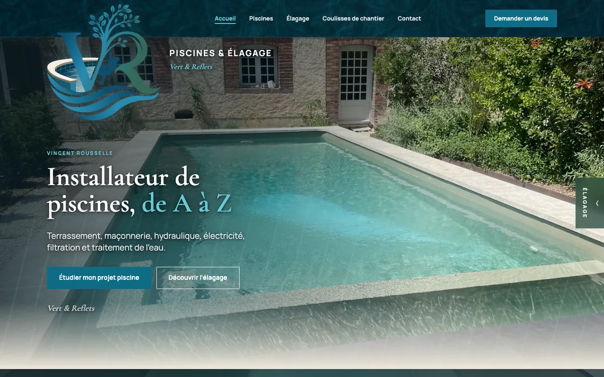 Page d'accueil — VR Piscines